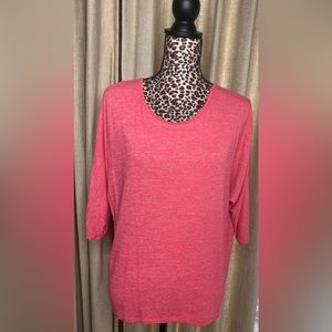 Plush Coral Women’s Top Medium